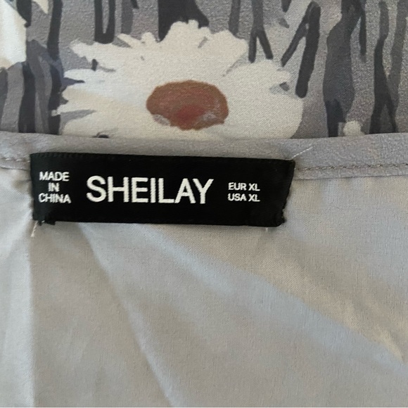 Floral Daisy Field Cami Tank Top Ethereal Lightweight Coastal Spring Garden Boho - Picture 2 of 8